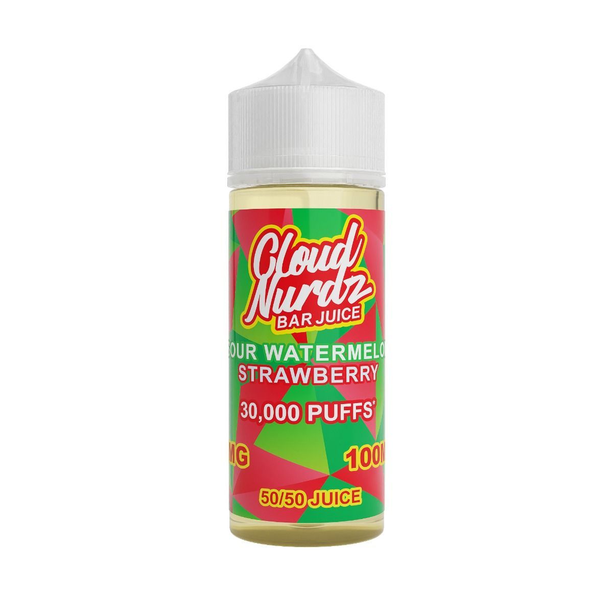 Cloud Nurdz Bar - Sour Watermelon Strawberry 100ML