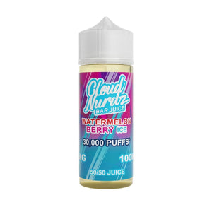 Cloud Nurdz Bar - Iced Watermelon Berry - 100ml - Shortfill