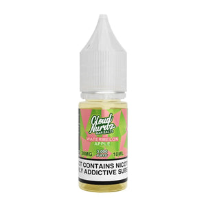 Cloud Nurdz - Watermelon Apple - 10ml Salt Nic - 20mg