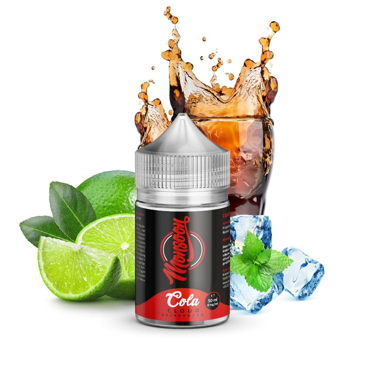 Monsoon - Cola Cloud - 50ml - Shortfill