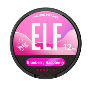 ELF Nicotine Pouches Blueberry Raspberry, 12mg