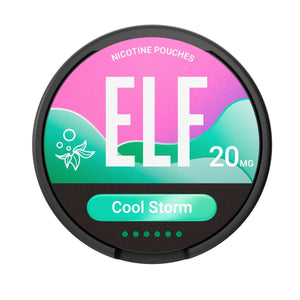 ELF Nicotine Pouches Cool Storm, 20mg