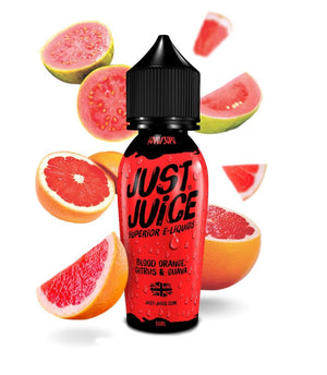Just Juice Iconic- BLOOD ORANGE CITRUS & GUAVA - 50ml - Shortfill