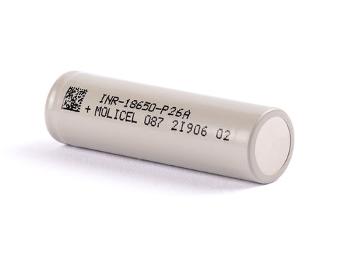 Molicel INR18650-P26A, 2600MAH, 35A - Dampfpalast - E-Zigarette Online Kaufen