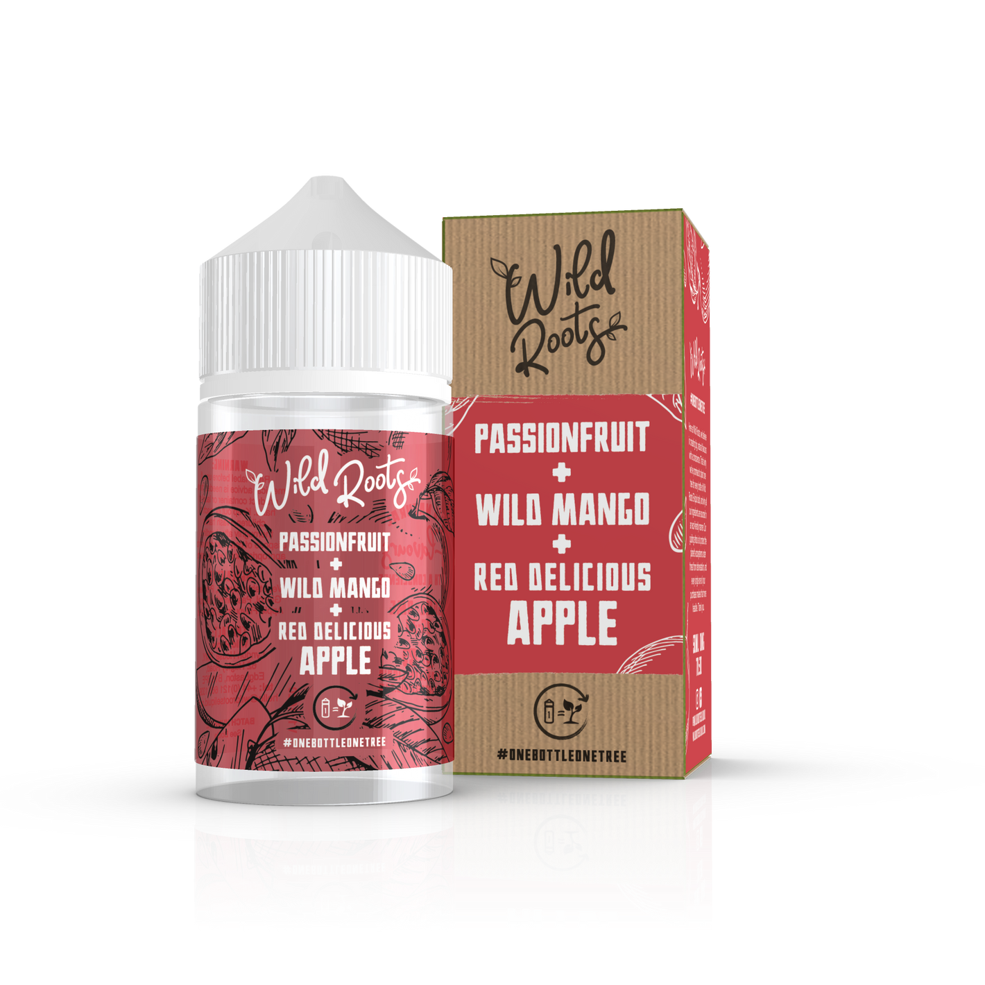Wild Roots - Passionfruit Mango Apple 50ML Shortfill - Dampfpalast - E-Zigarette Online Kaufen