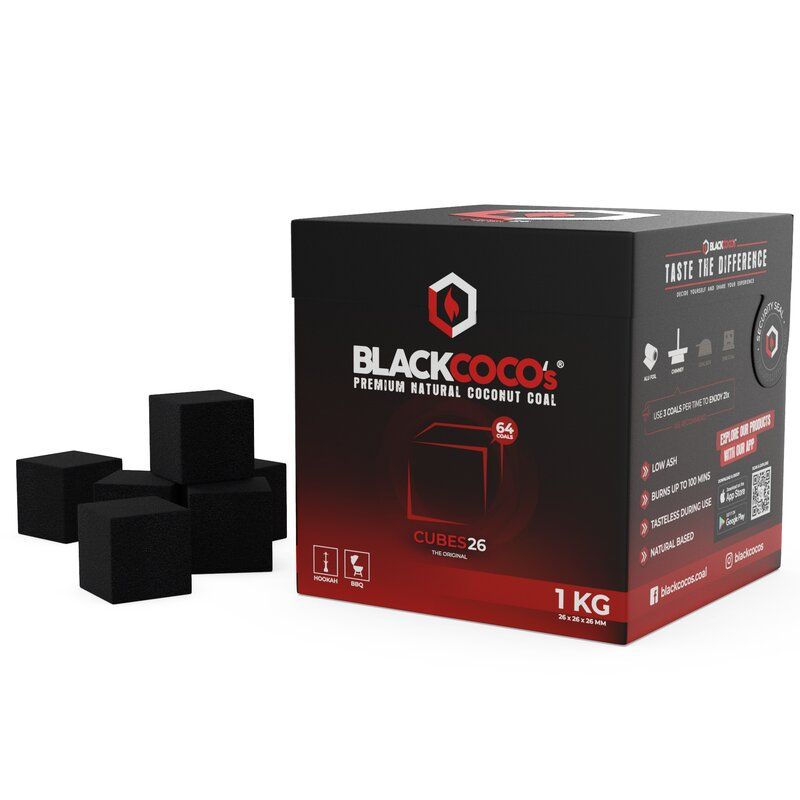 Black Coco Premium Naturkohle - 1Kg - Dampfpalast - E-Zigarette Online Kaufen