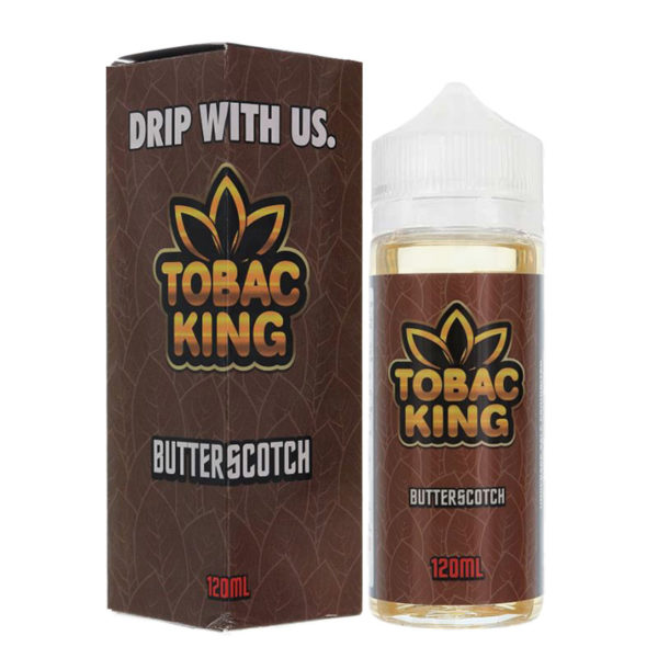 Tobac King - Butterscotch 100ML - Dampfpalast - E-Zigarette Online Kaufen