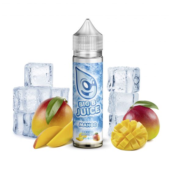 E-Liquid BIG B Juice ICE Line, Mango 50ml ''Shortfill'' - Dampfpalast - E-Zigarette Online Kaufen
