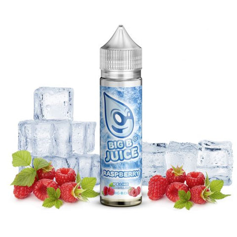E-Liquid BIG B Juice ICE Line, Raspberry 50ml ''Shortfill'' - Dampfpalast - E-Zigarette Online Kaufen