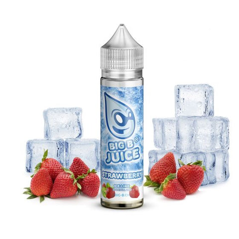 E-Liquid BIG B Juice ICE Line, Strawberry 50ml ''Shortfill'' - Dampfpalast - E-Zigarette Online Kaufen
