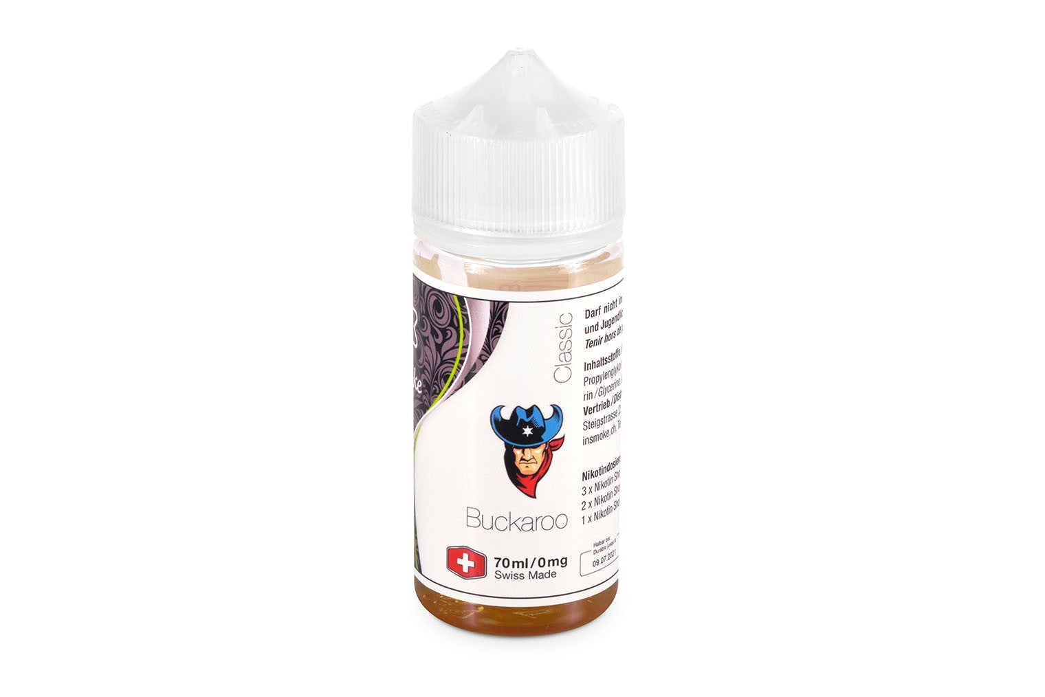 InSmoke Liquid - Buckaroo 70ML - Dampfpalast - E-Zigarette Online Kaufen