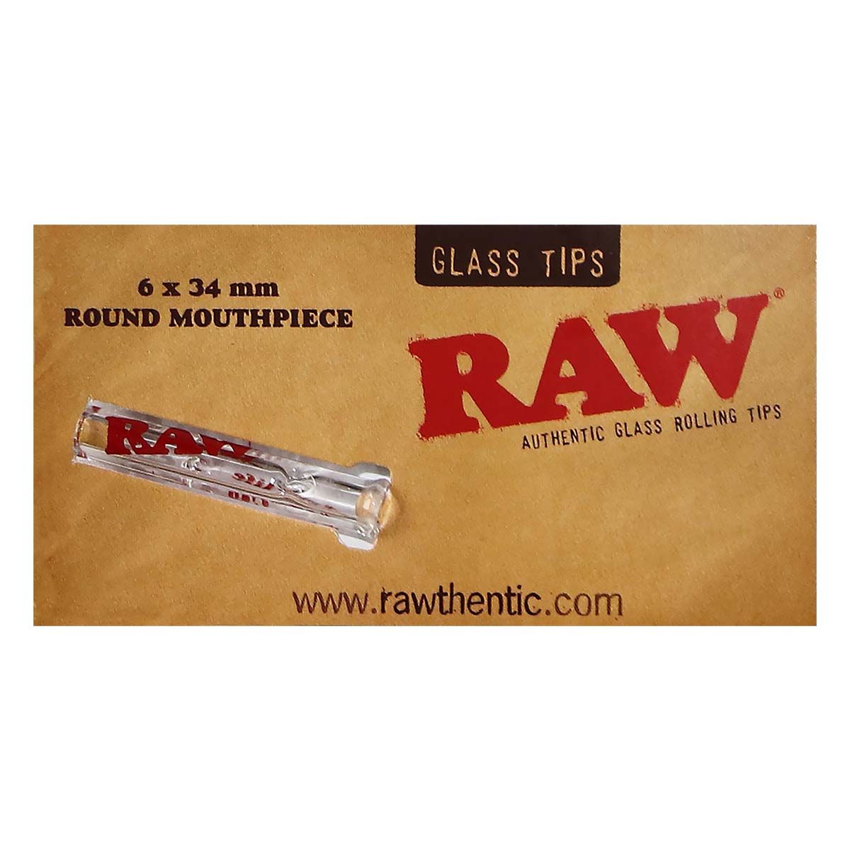 RAW Glass Tip - Round - Dampfpalast - E-Zigarette Online Kaufen